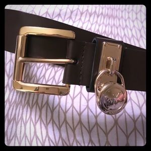 Michael Kors Logo Belt